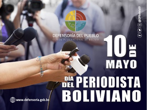  de Mayo, Día del Periodista Boliviano